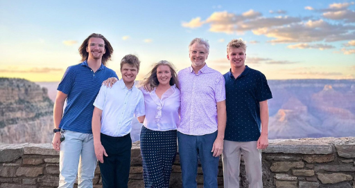 Amy Eischeid and her family