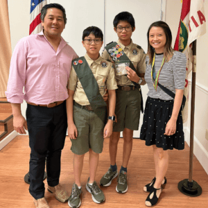 Thanh Vo and family